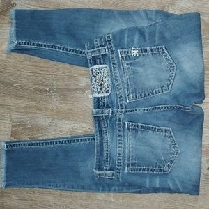 Miss me signature ankle skinny size 28